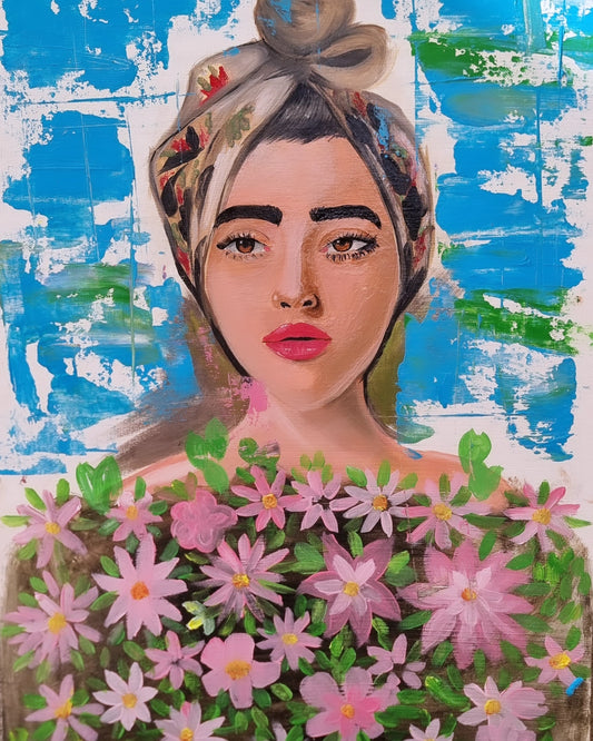 Oil painting on canvas